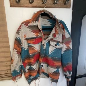 Aztec jacket.